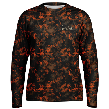 Chokefish™ Long Sleeve Every Day All Weather Camouflage Shirt Men's-017